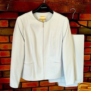 Talbots Powder Blue Pant Suit.